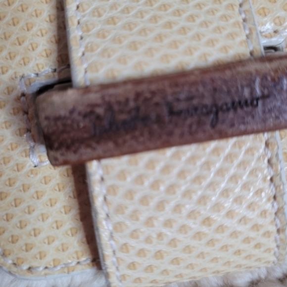 Salvatore Ferragamo Marisa Crochet Knit Handbag - Picture 4 of 9